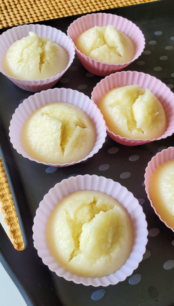 Filipino rice cake (Puto)