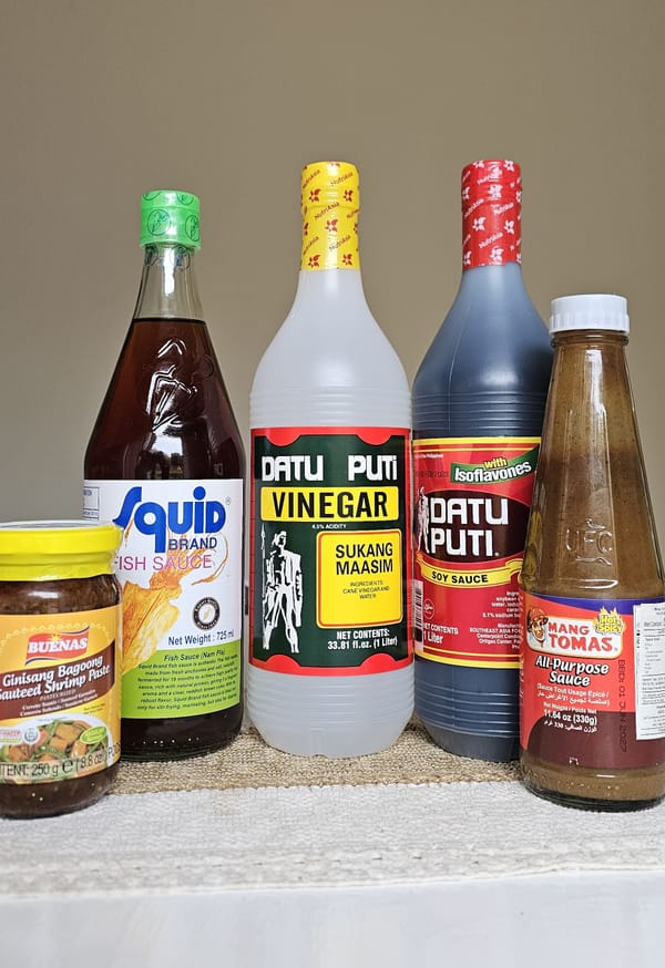 Filipino Pantry Essentials for Home Cooking: A Taste of Home Wherever You Are